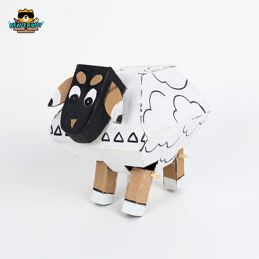 Cardboard Sheep Digital Kit