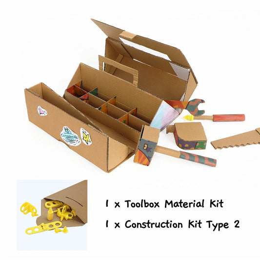 Creative STEM Toolbox with Construction Kit Bundle