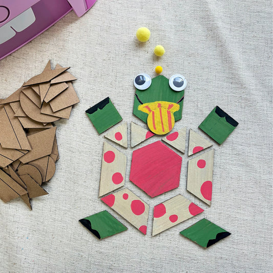 Cut-and-Create Tangrams Digital Kit for Classroom