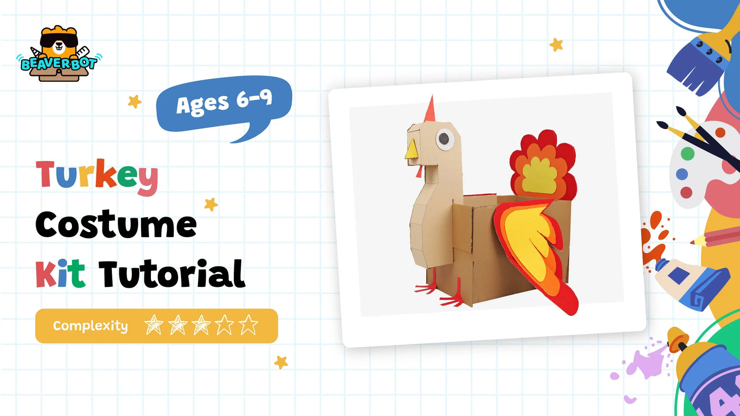 How to Make a Turkey Costume Kit with the BeaverBot