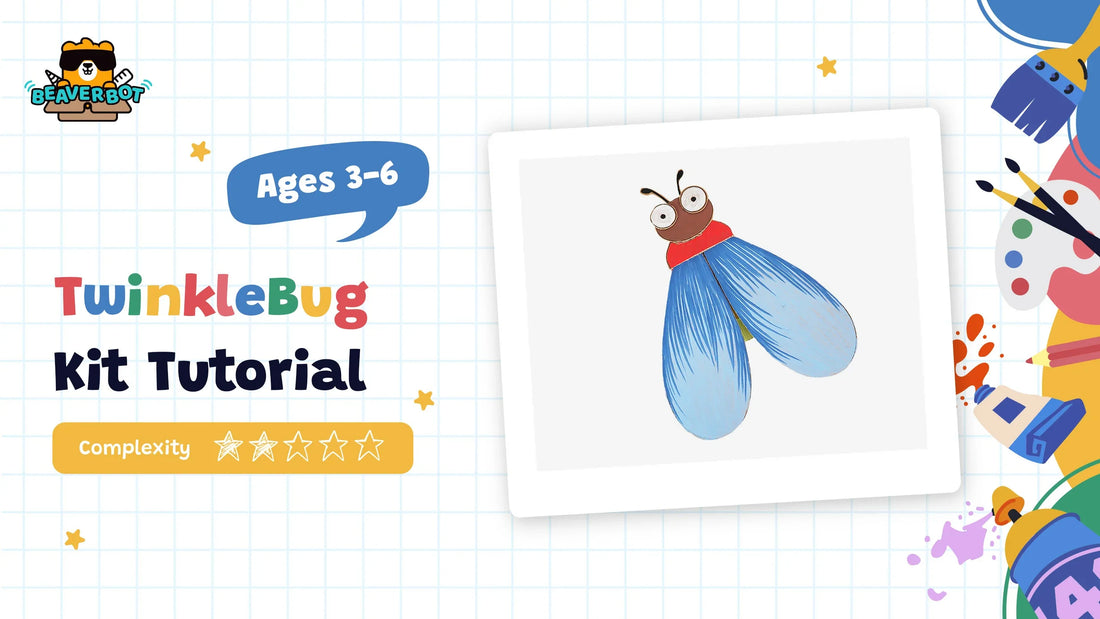 How to Build a TwinkleBug Kit with BeaverBot Cutting Tool?