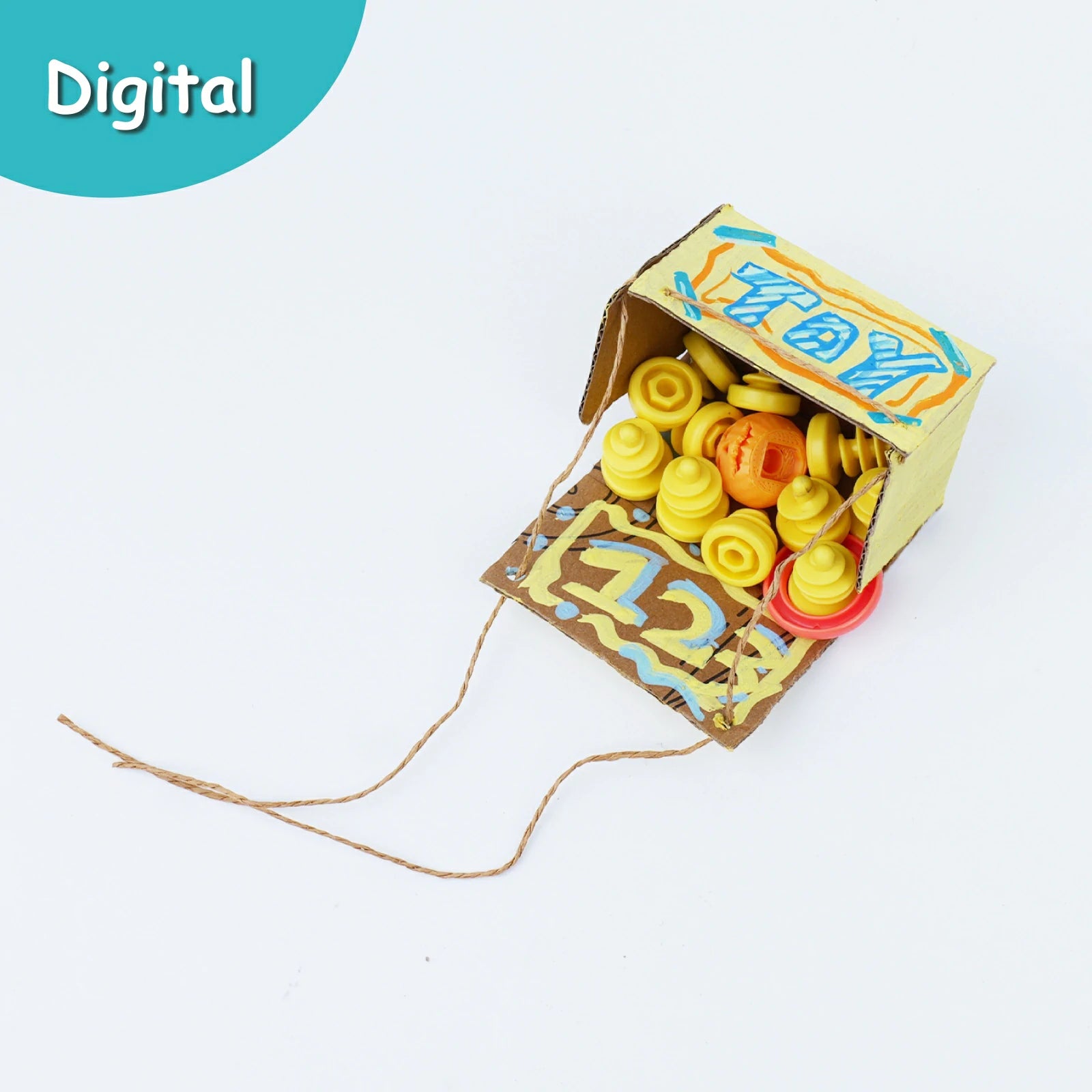 2D-to-3D Pop-Up Structures Digital Kit for Classroom