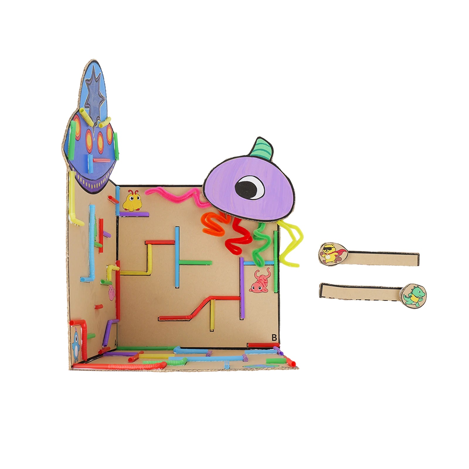 Kit de Matériel d'Aventure dans le Labyrinthe OVNI 3D