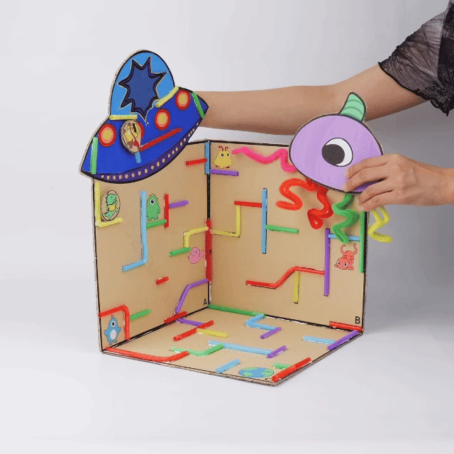 Kit de Matériel d'Aventure dans le Labyrinthe OVNI 3D