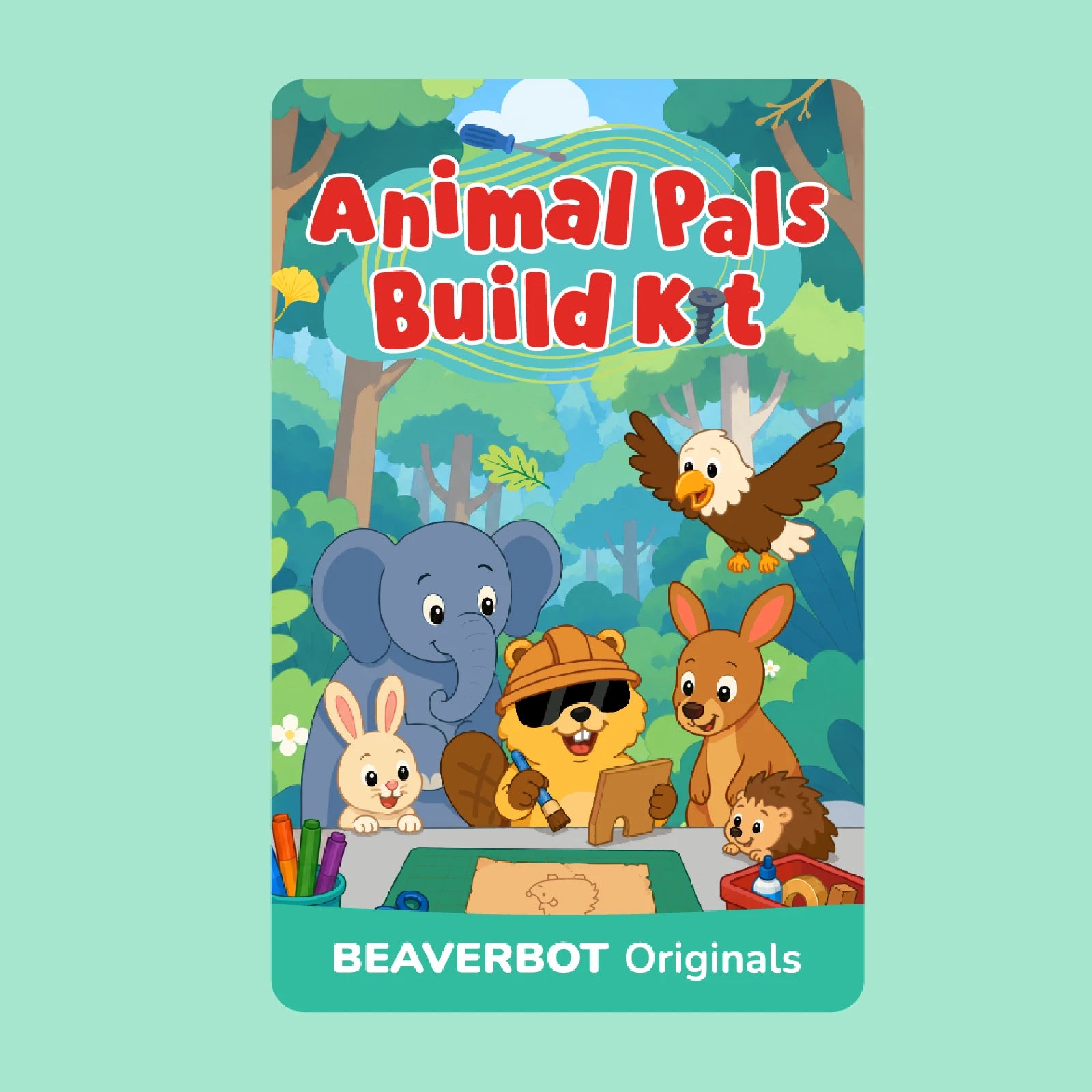 Animal Pals Build Project Card