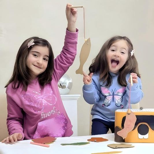 Fishing Cardboard Material Kit