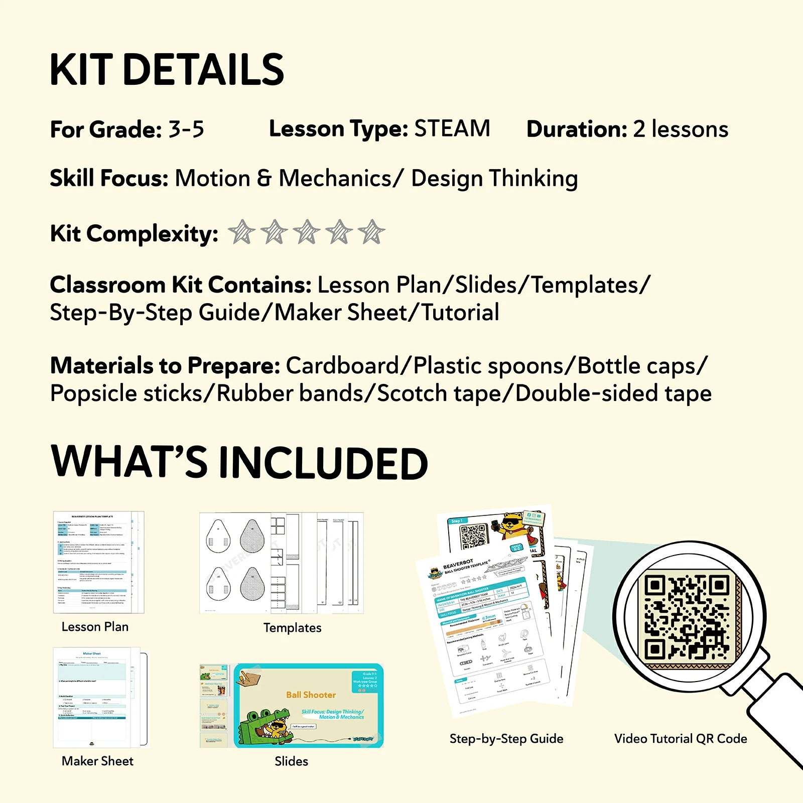 Ball Shooter Digital Kit for Classroom