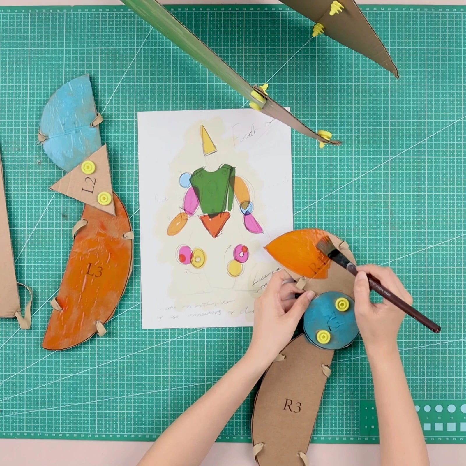 BauhausVibe Wearable Art Fashion Material Kit