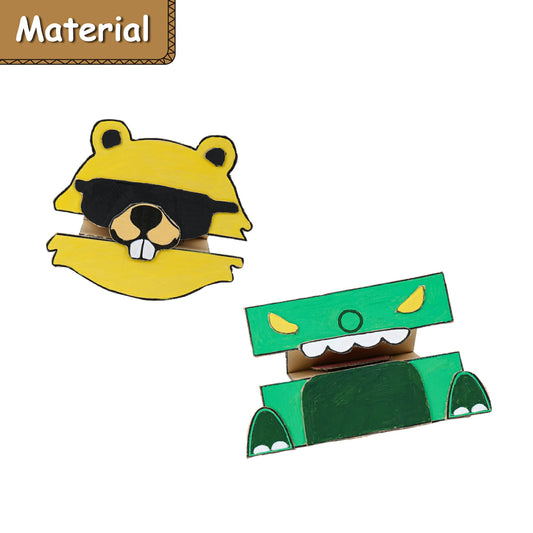 Bivy & B.Rex Puppet Friends Material Kit
