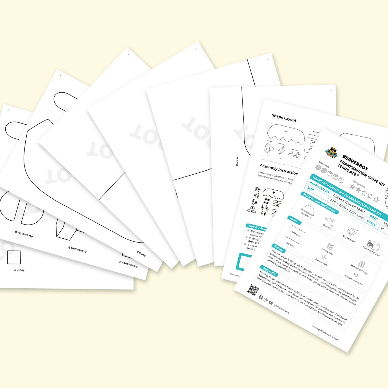 Build-a-Frankenstein Digital Kit