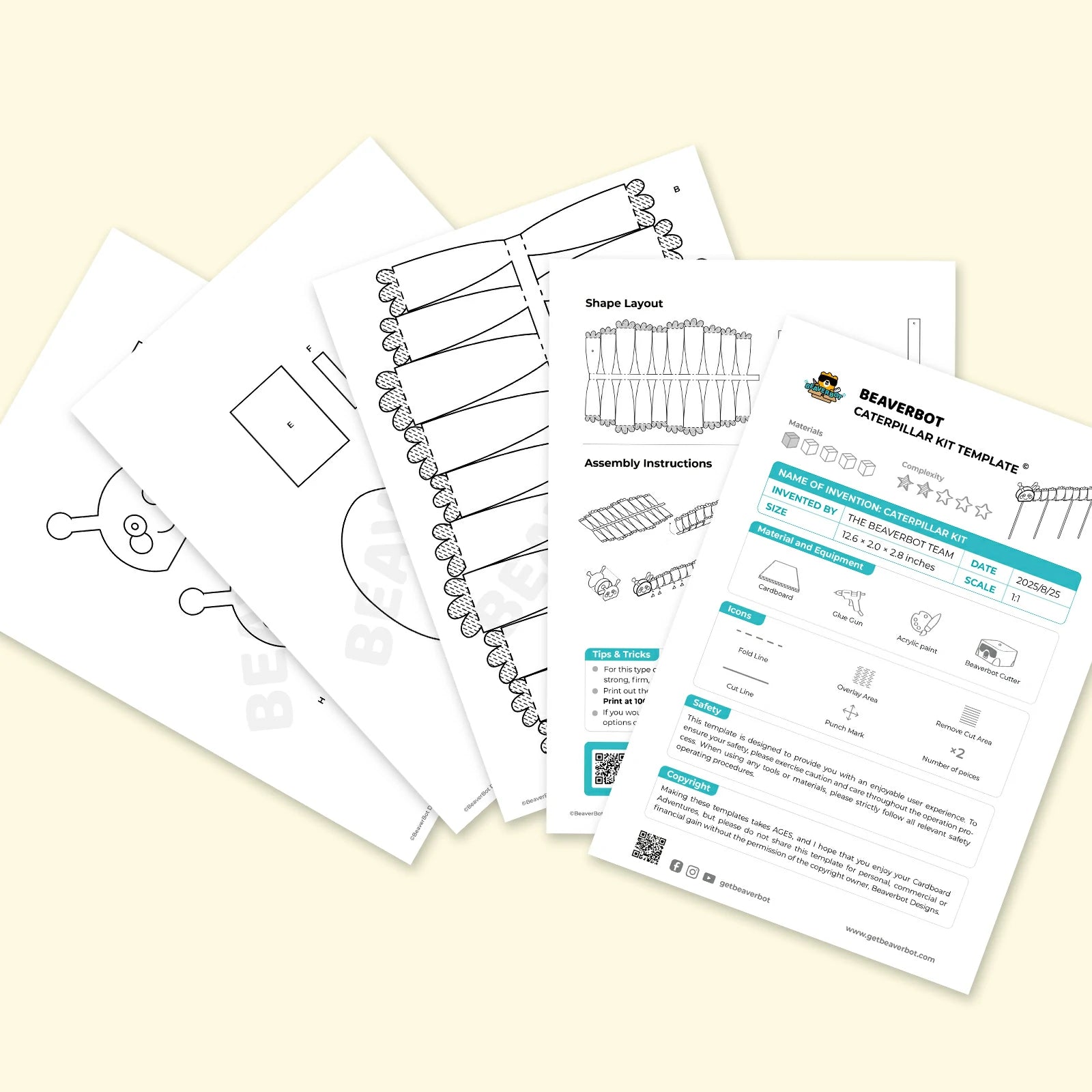 Caterpillar Motion Digital Kit