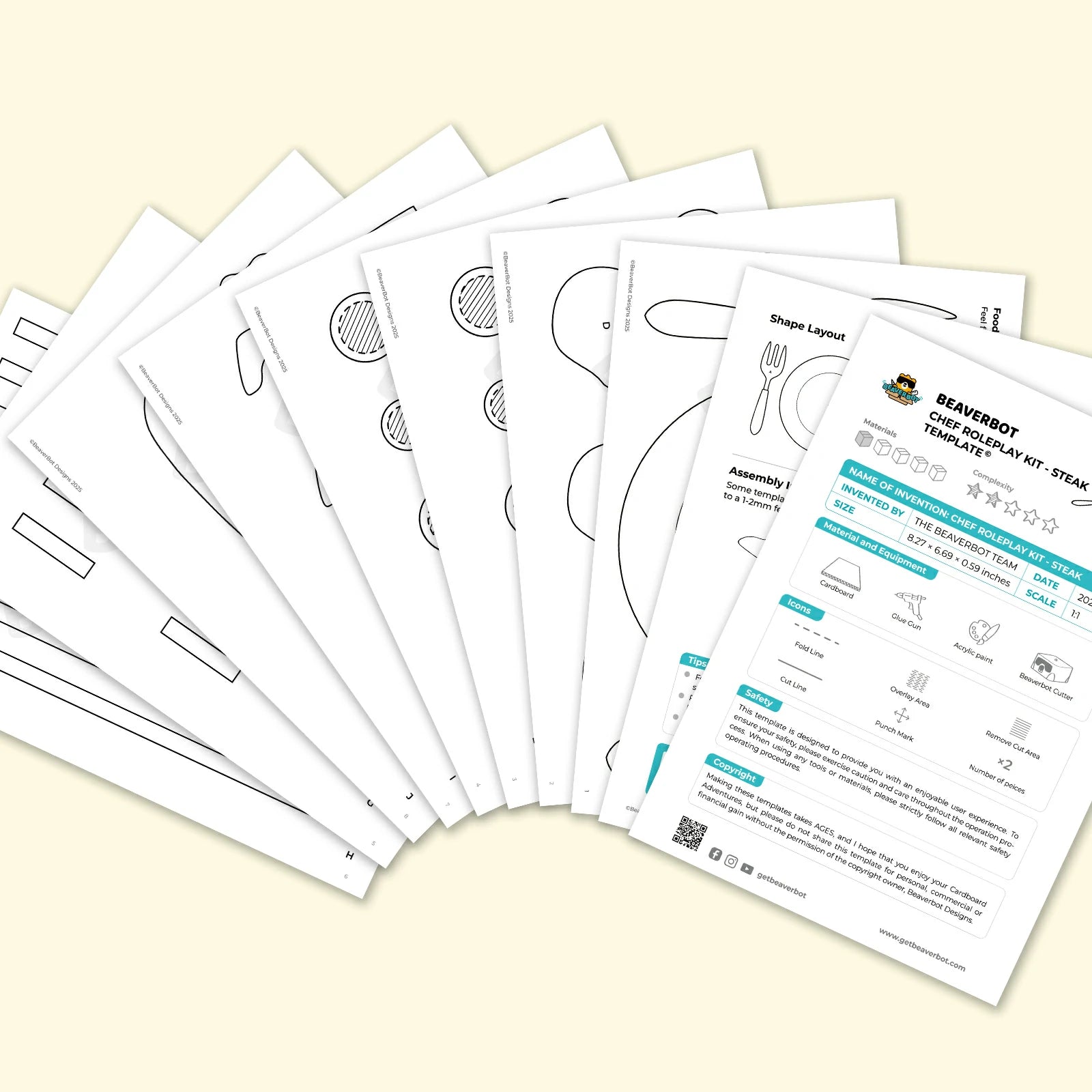 Chef Roleplay Material Kit – Steak