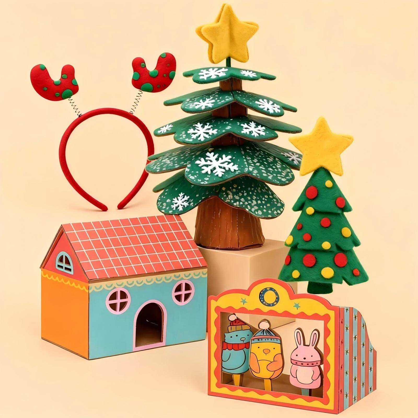 Christmas Fairytale Maker Box (4 Creative Material Kits)
