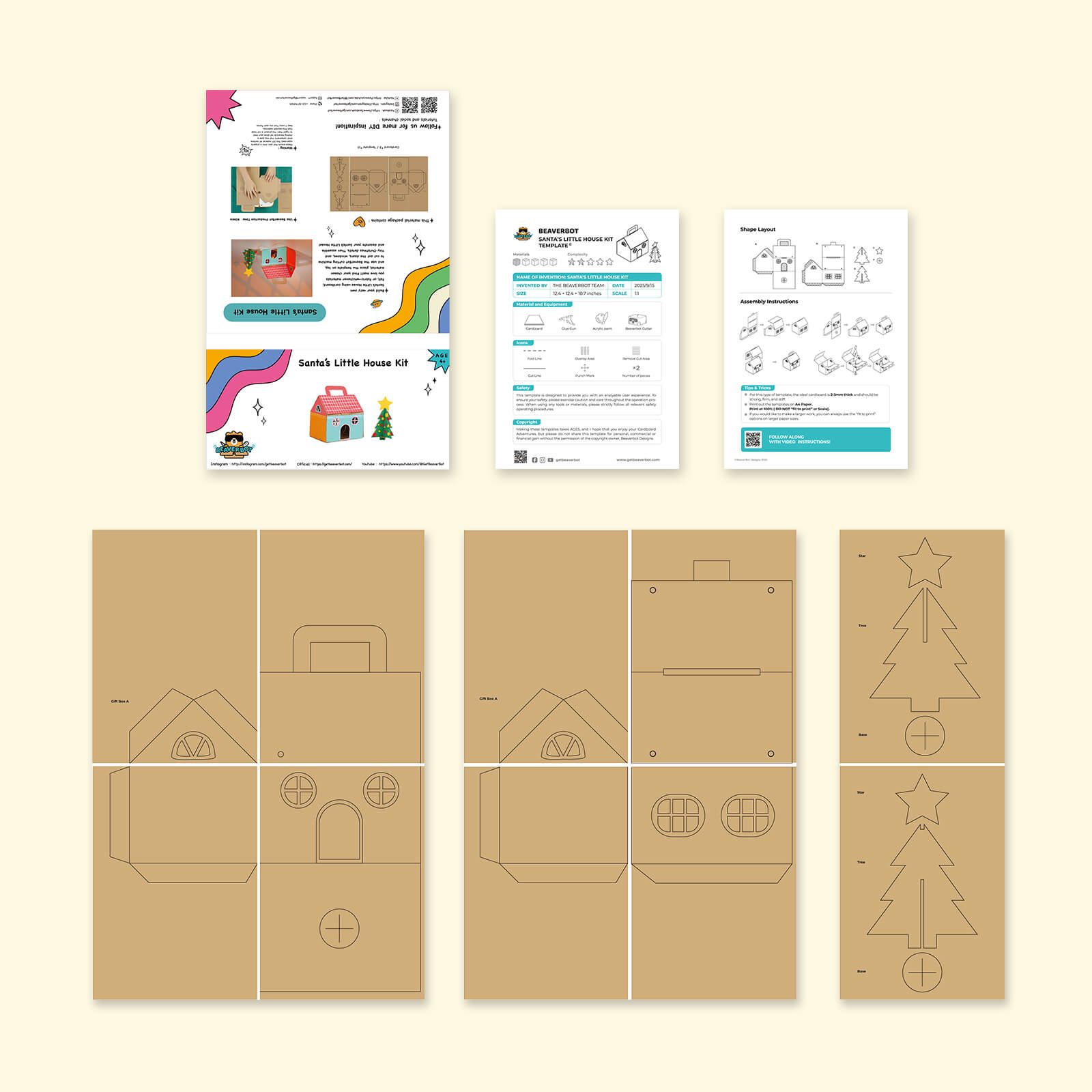 Christmas Fairytale Maker Box (4 Creative Material Kits)