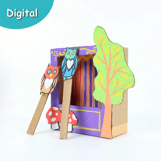 Forest Owls Theater Digital Kit