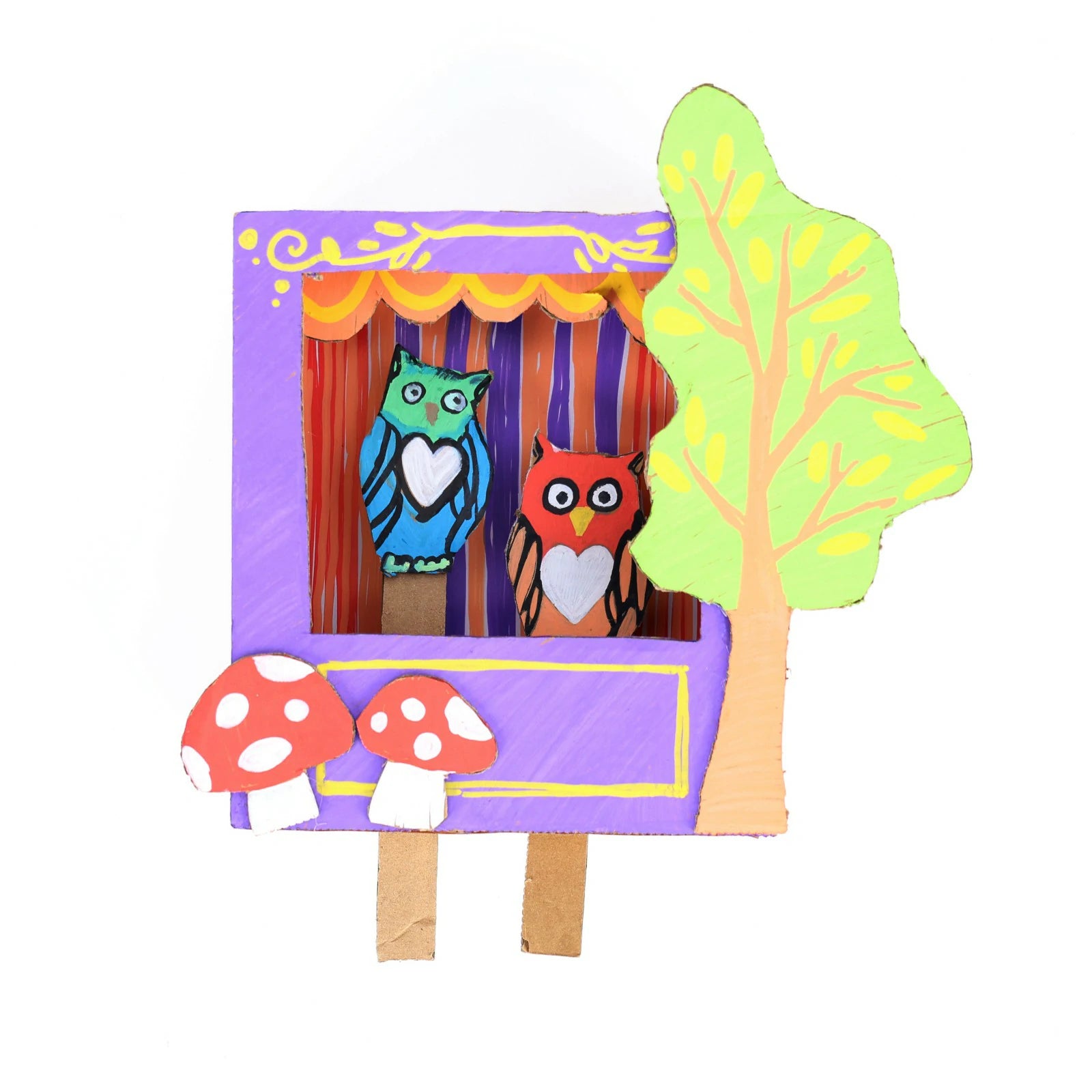 Digitales Set für das Forest Owls Theater