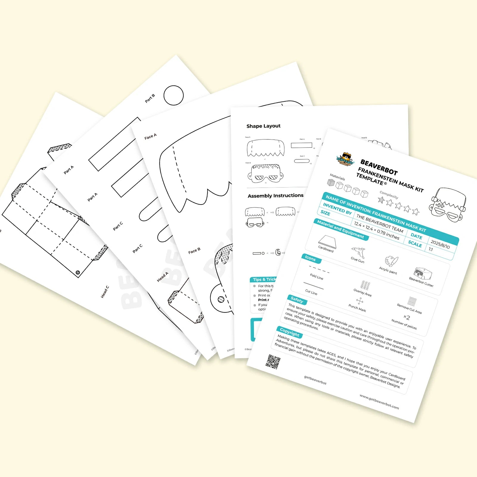 Build-a-Frankenstein Digital Kit
