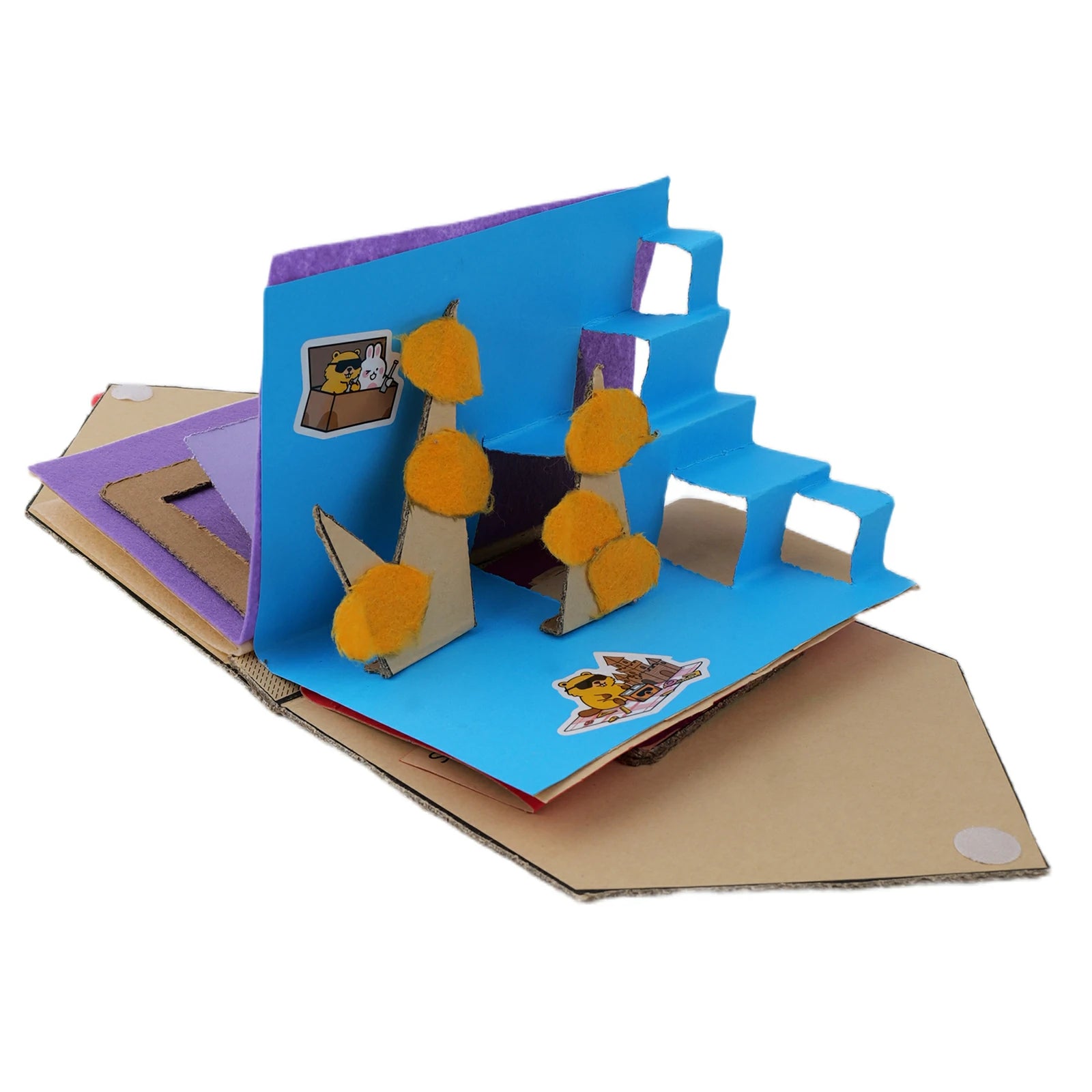 House Pop Up Fun Material Book Kit