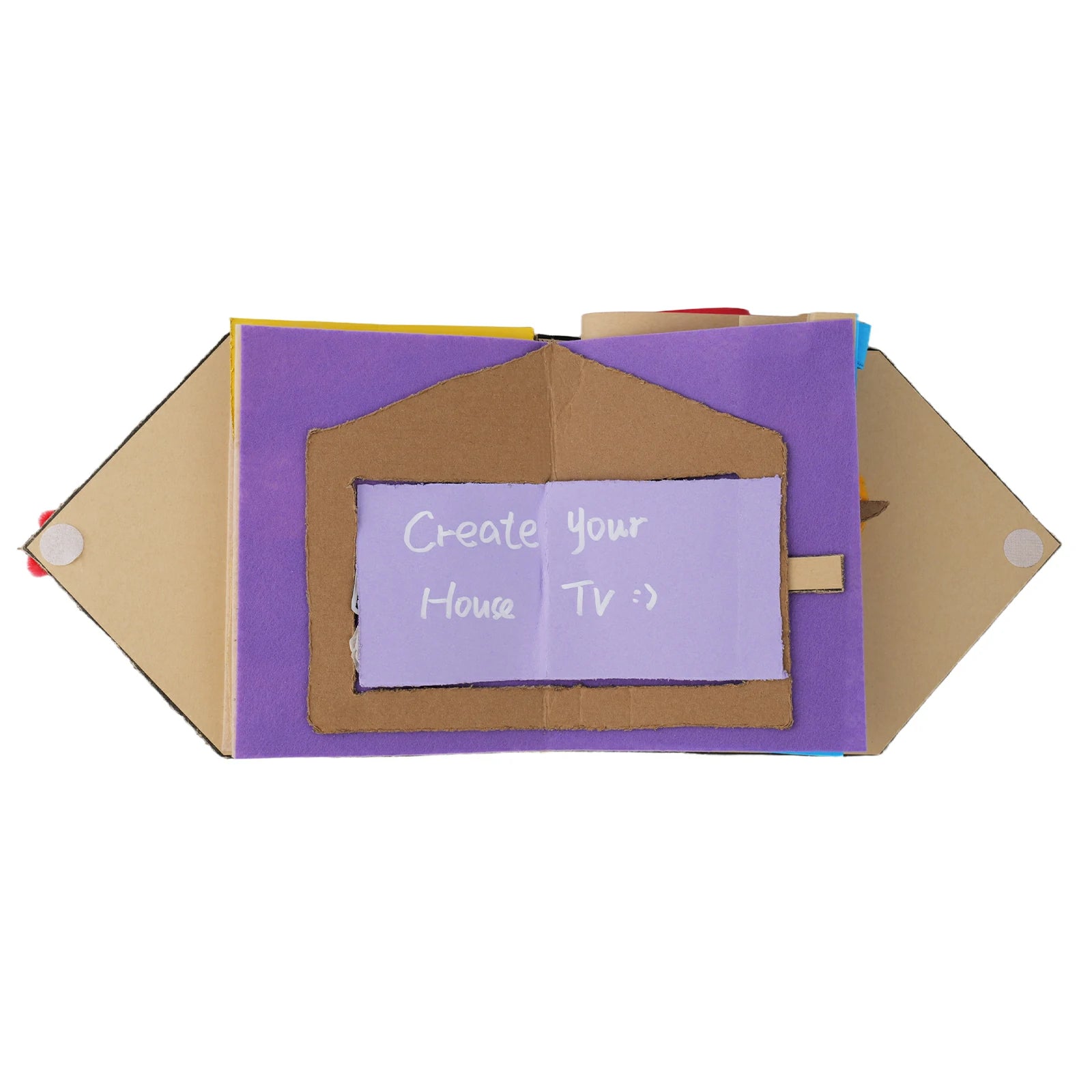 House Pop Up Fun Material Book Kit