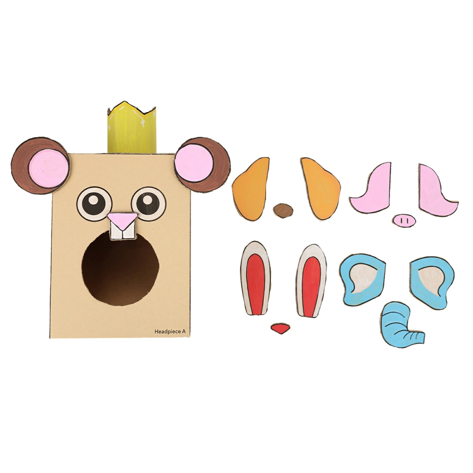Mix-and-Match Animal Headpiece Material Kit