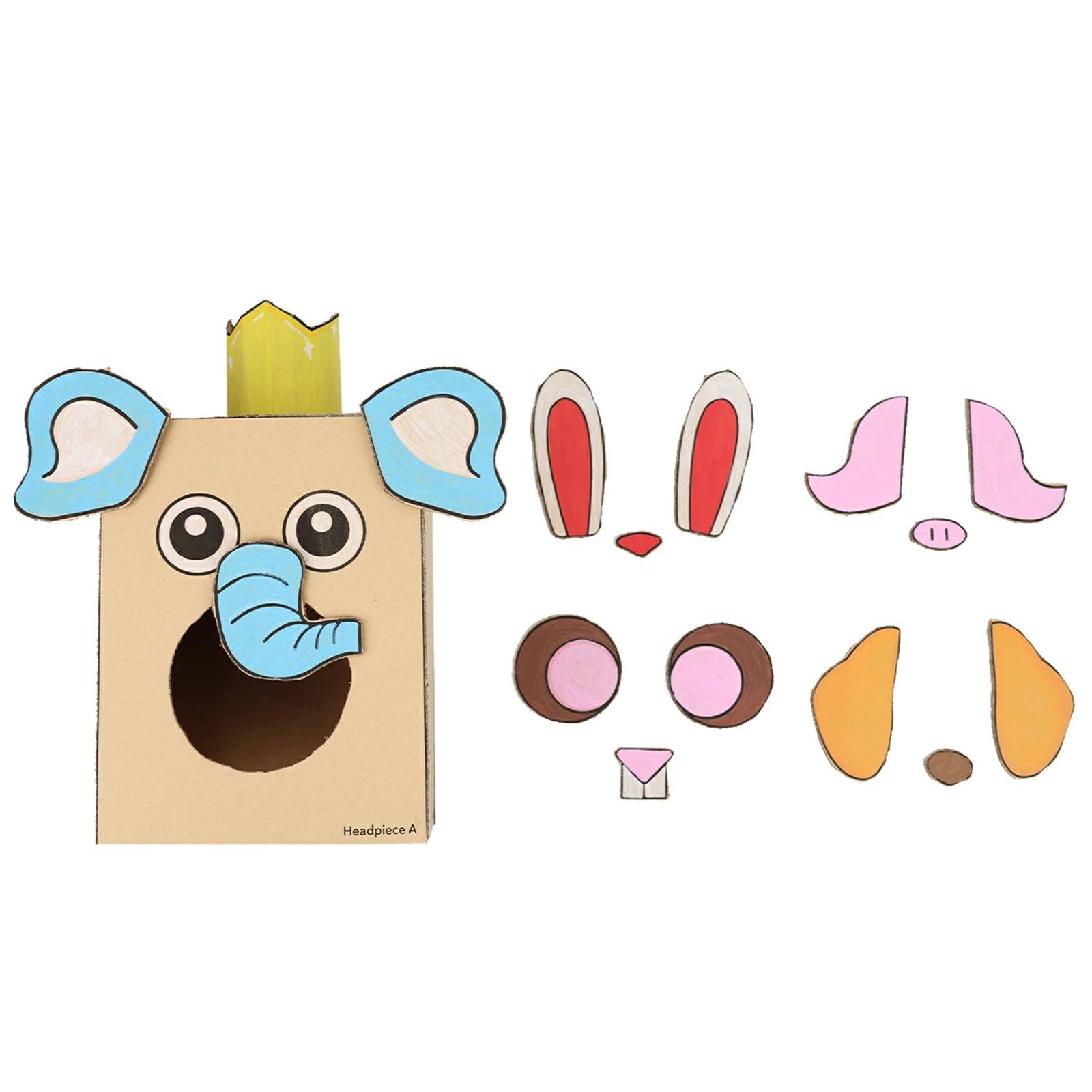 Mix-and-Match Animal Headpiece Material Kit