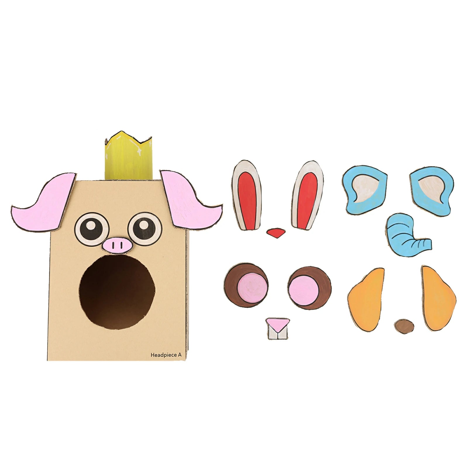 Mix-and-Match Animal Headpiece Material Kit