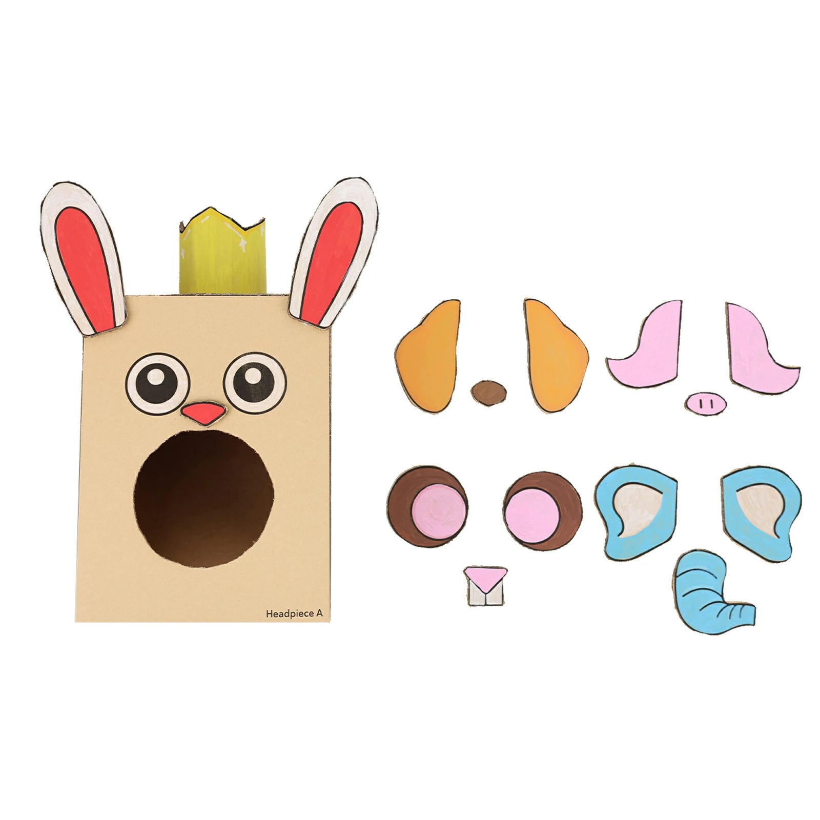 Mix-and-Match Animal Headpiece Material Kit