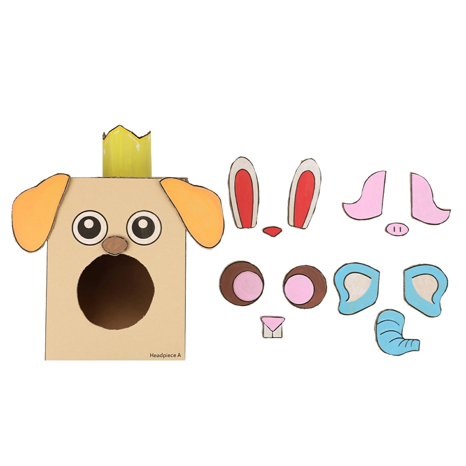 Mix-and-Match Animal Headpiece Material Kit