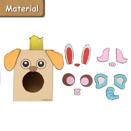 Mix-and-Match Animal Headpiece Material Kit