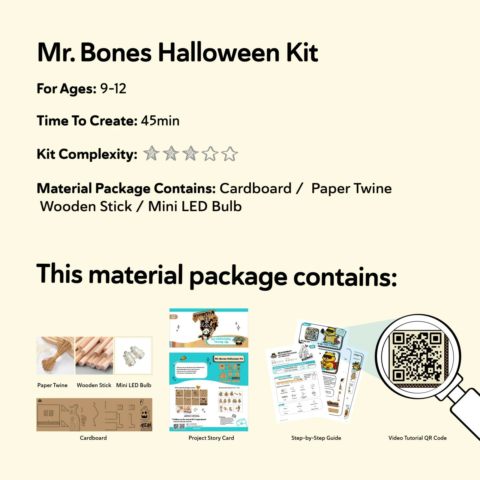 Mr. Bohes Halloween Material Kit