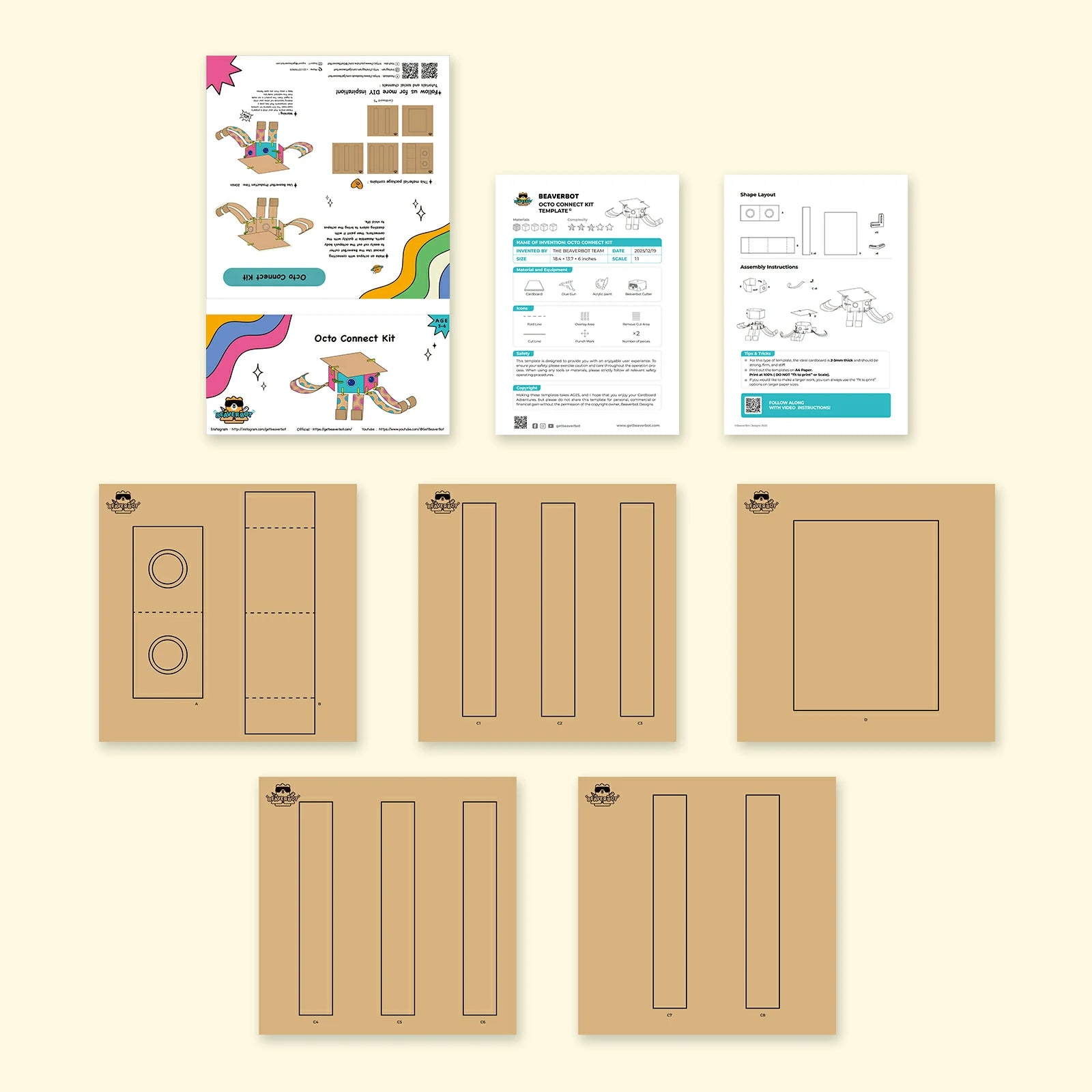 Octo Connect Material Kit