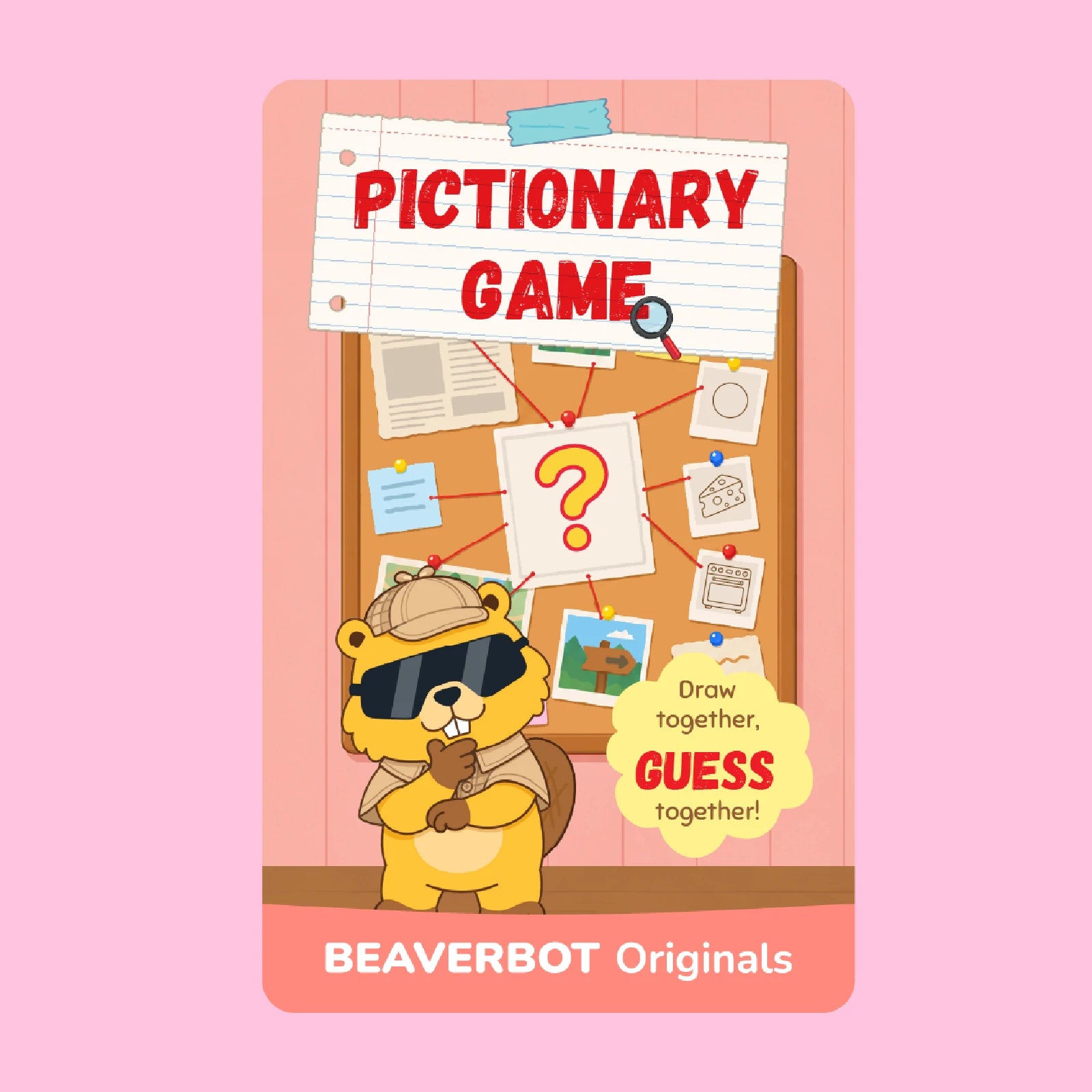 Pictionary Game Project Card