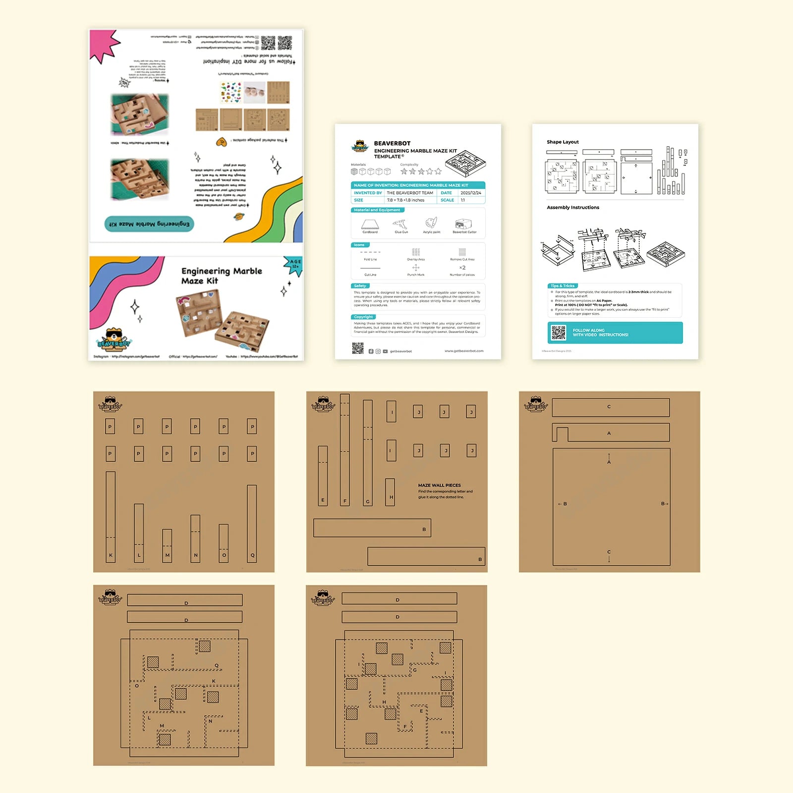 STEAM Advanced Marble Engineering Material Kit
