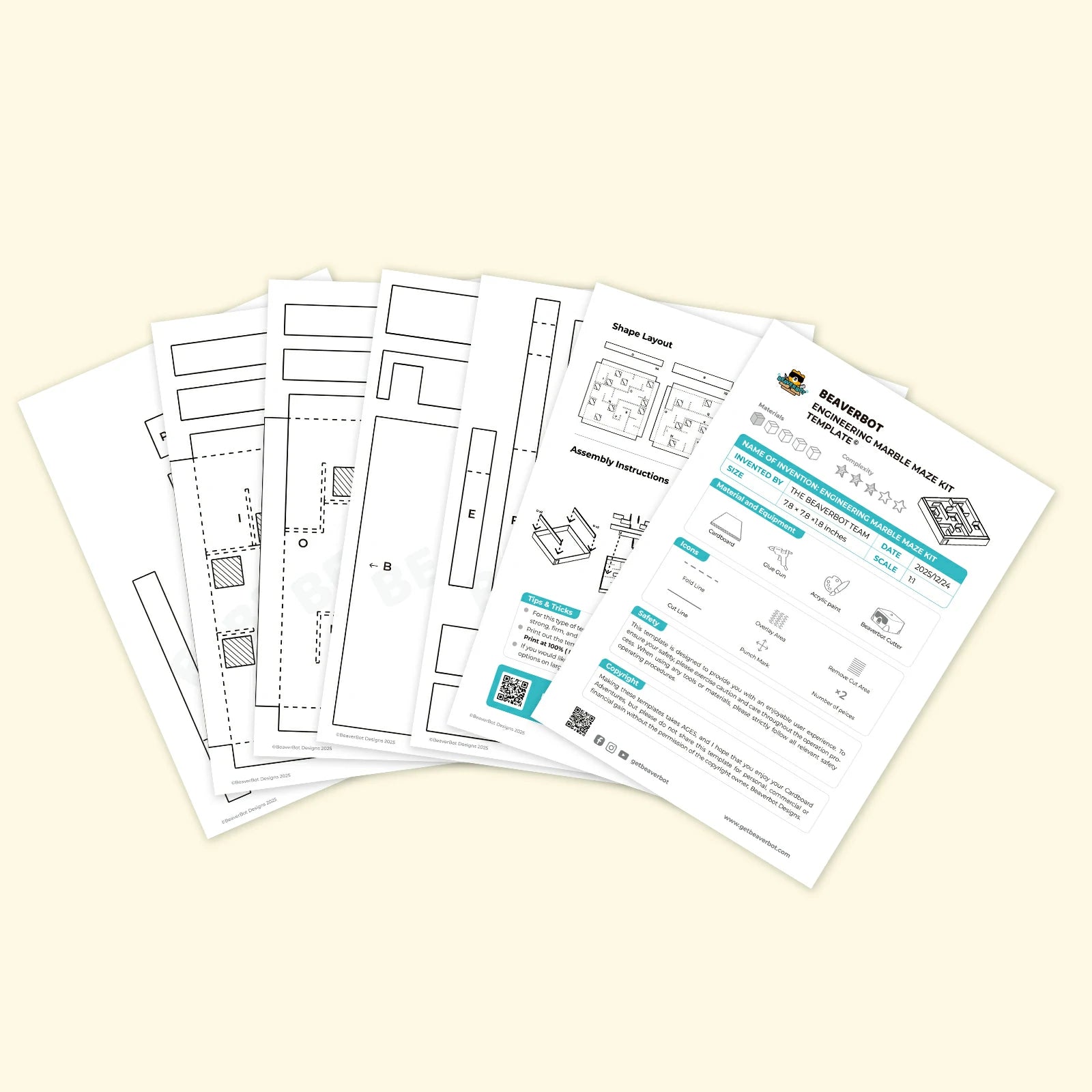 STEAM Advanced Marble Engineering Material Kit