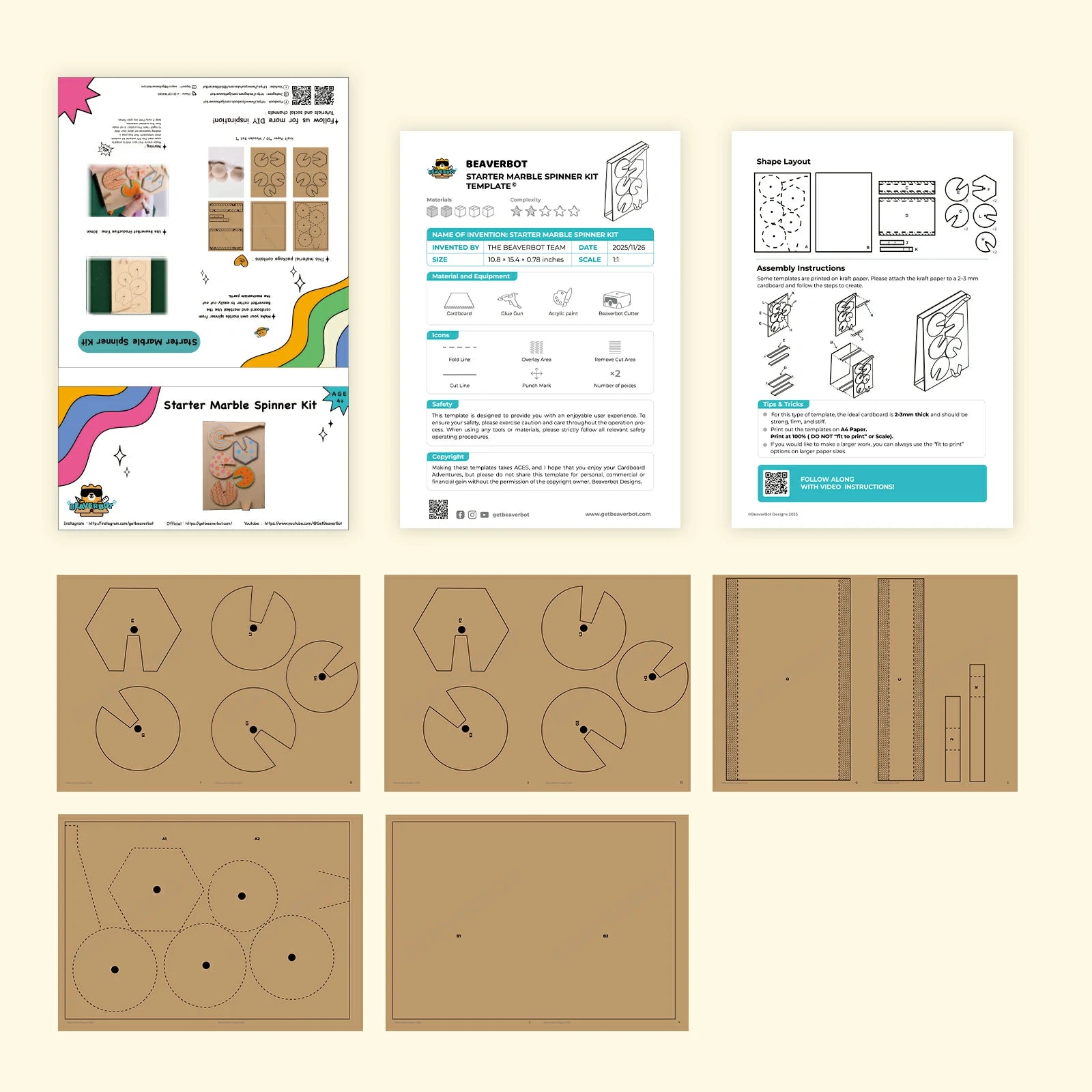STEAM Beginner Marble Run Material Kit