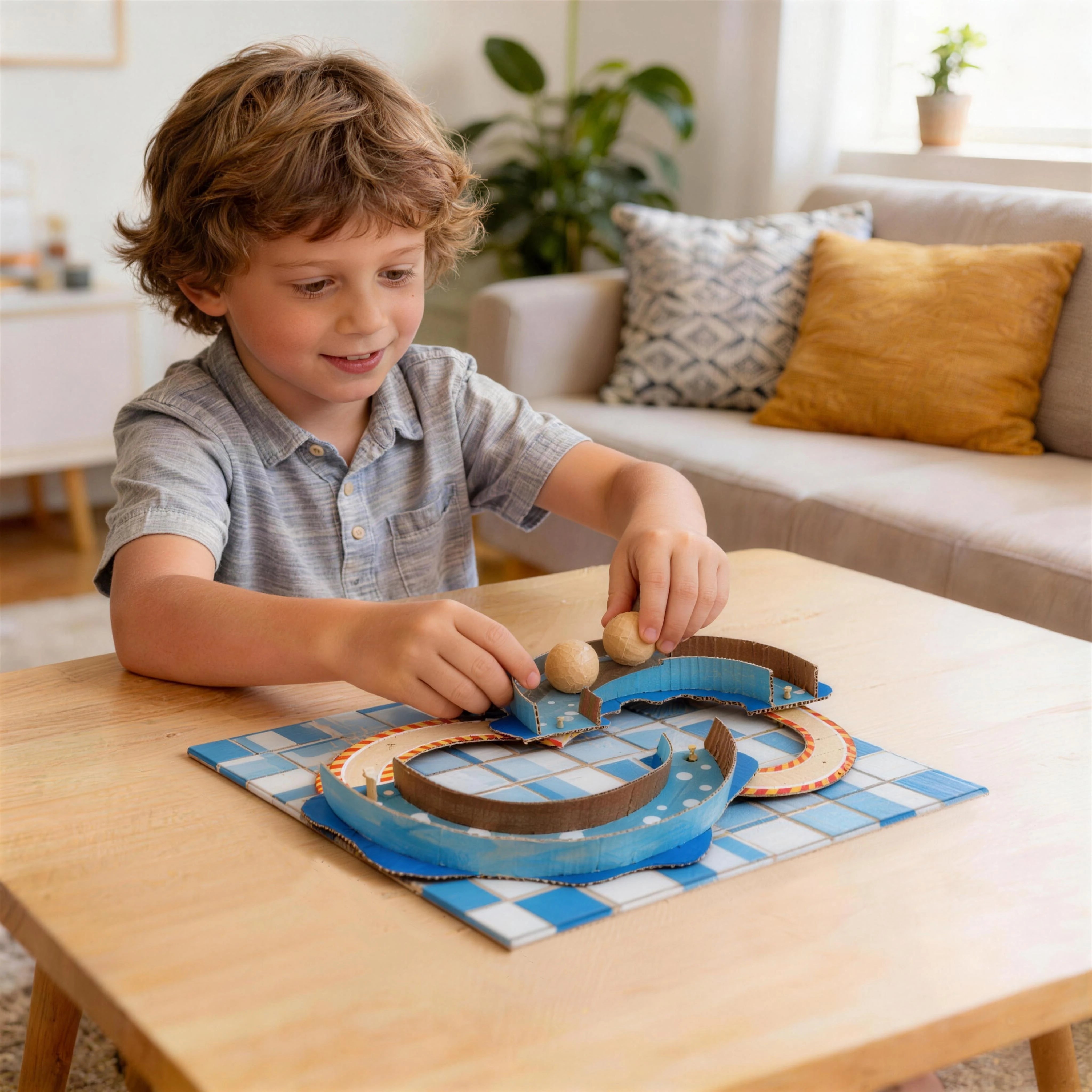 STEAM Builder Marble Track Material Kit