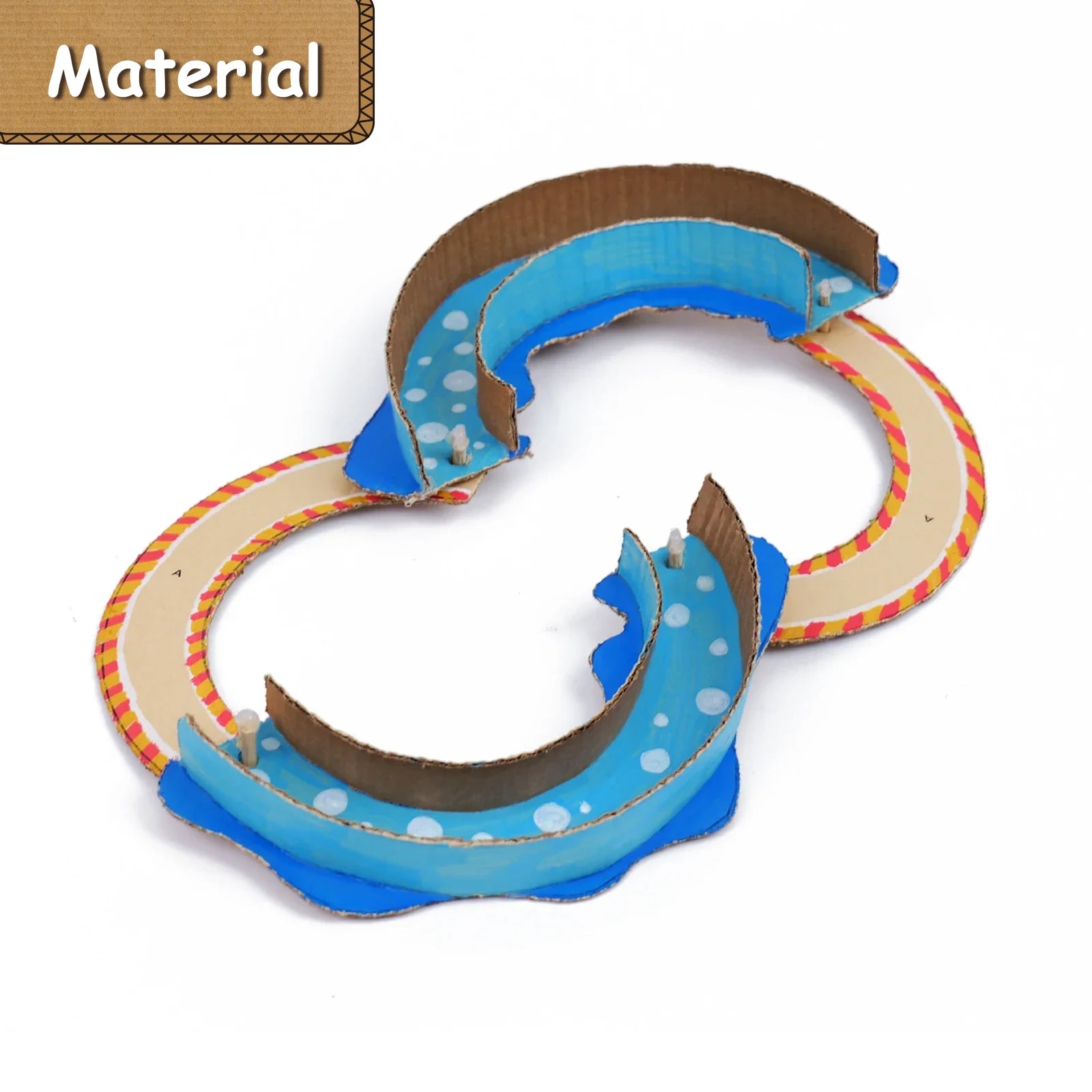 STEAM Builder Marble Track Material Kit
