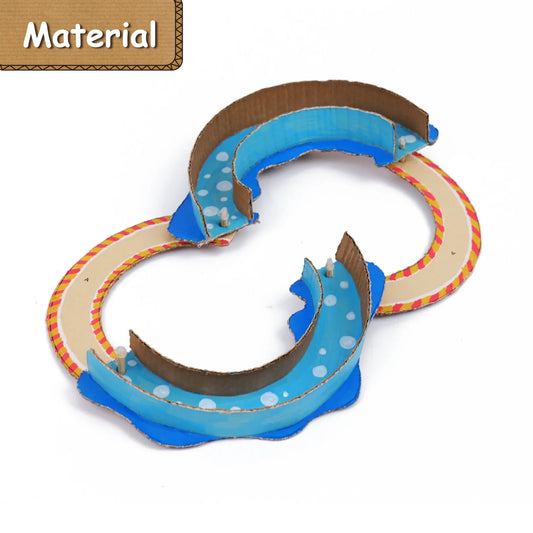STEAM Builder Marble Track Material Kit