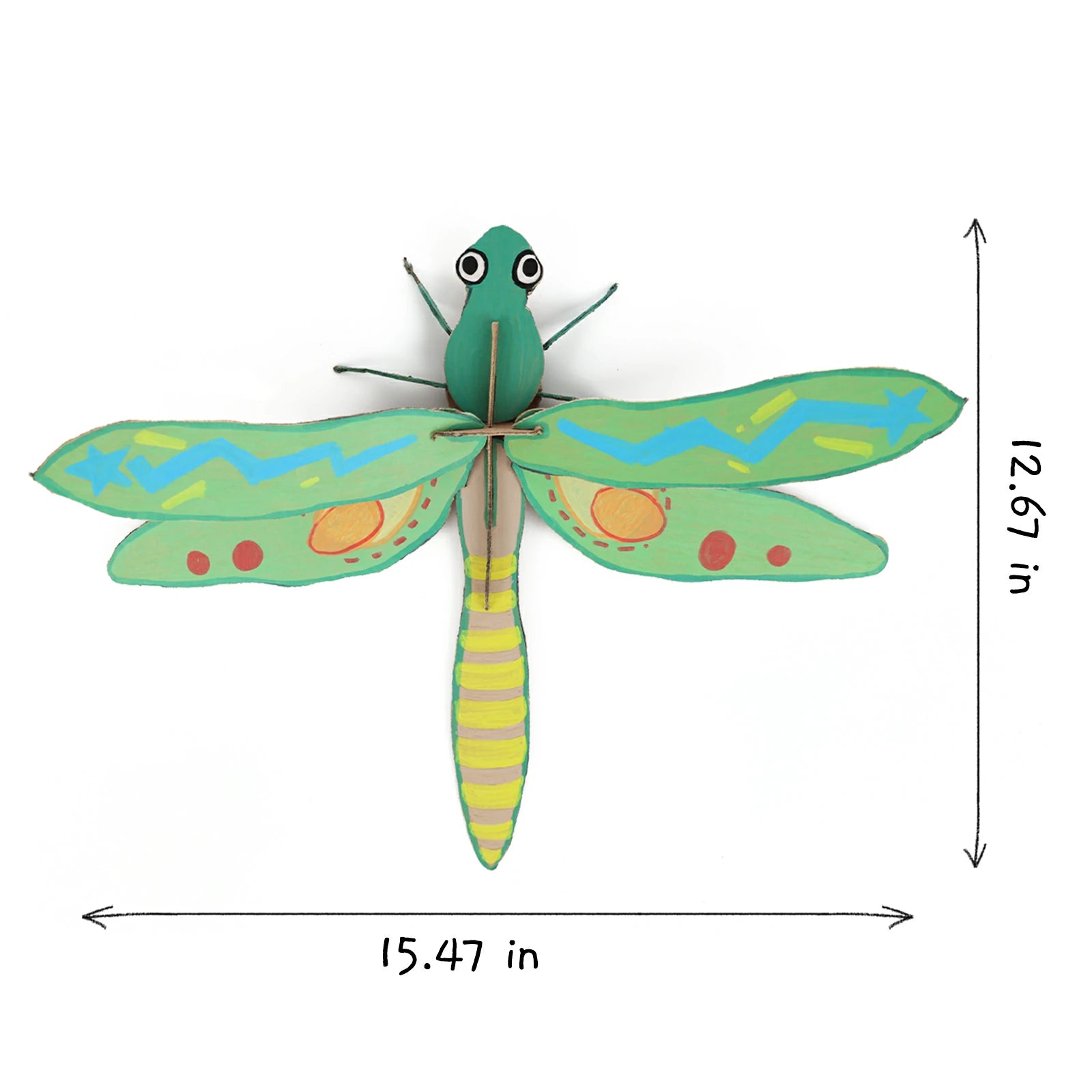 STEAM Interlocking Dragonfly Material Kit