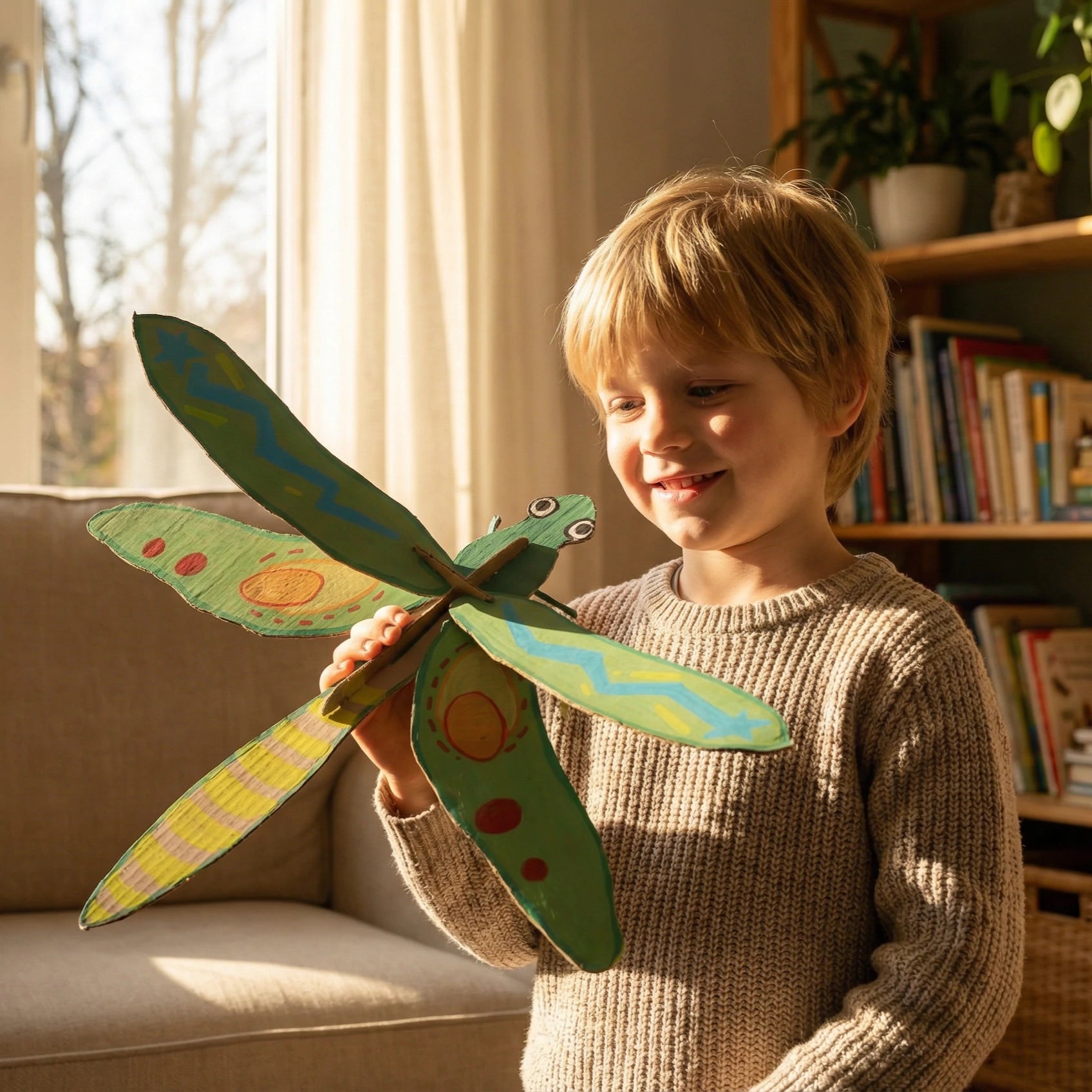 STEAM Interlocking Dragonfly Material Kit