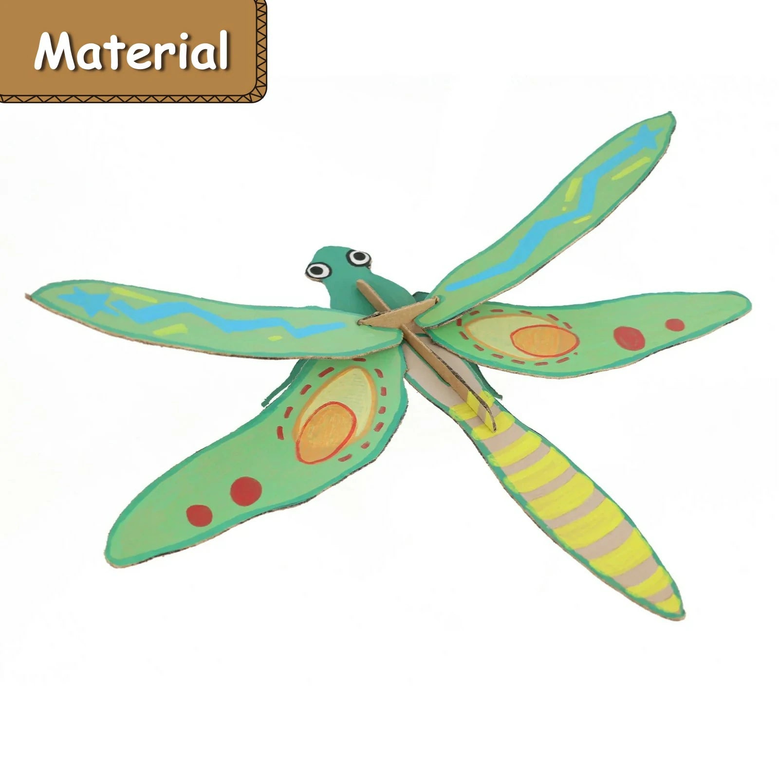 STEAM Interlocking Dragonfly Material Kit
