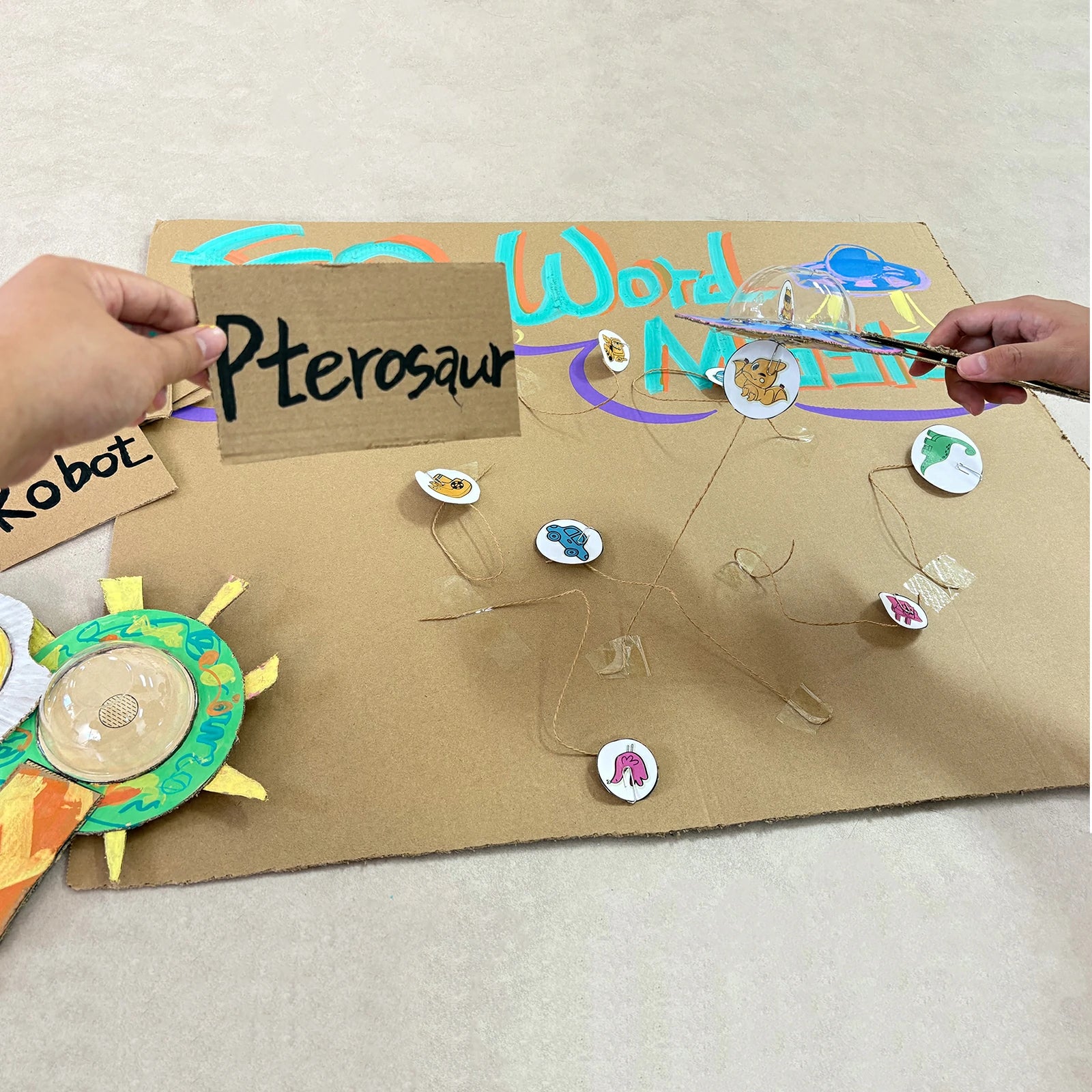 UFO Matching Game Digital Kit for Classroom